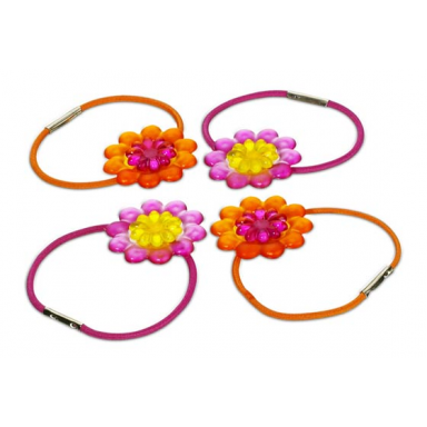 flowered hair bands