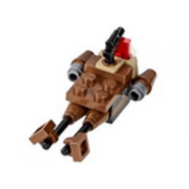 advent calendar 2014 star wars day 19 - holiday speeder bike