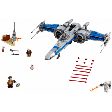 resistance x-wing fighter