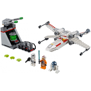 x-wing starfighter trench run