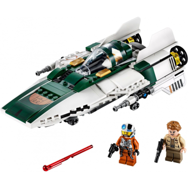 resistance a-wing starfighter
