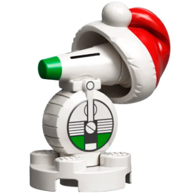 advent calendar 2020 star wars day 10 - d-o with santa hat