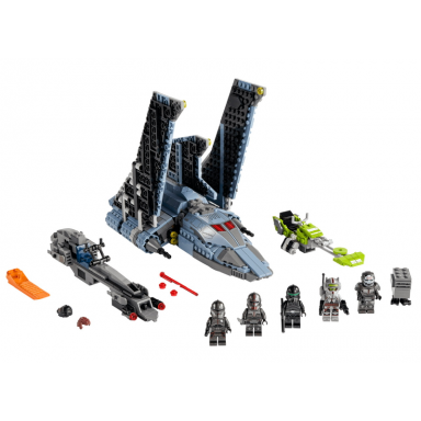 the bad batch attack shuttle