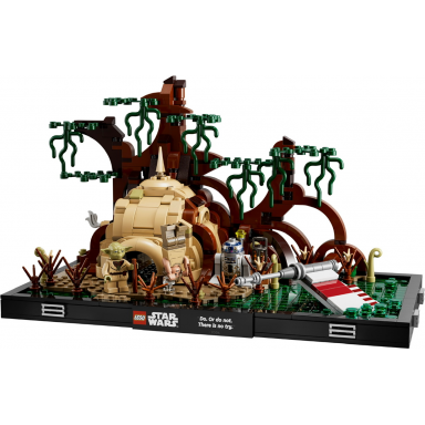 dagobah jedi training diorama