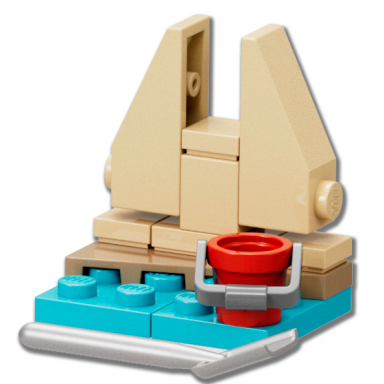 advent calendar 2022 star wars day 13 - beach scene