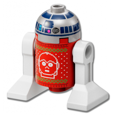 advent calendar 2022 star wars day 24 - festive r2-d2