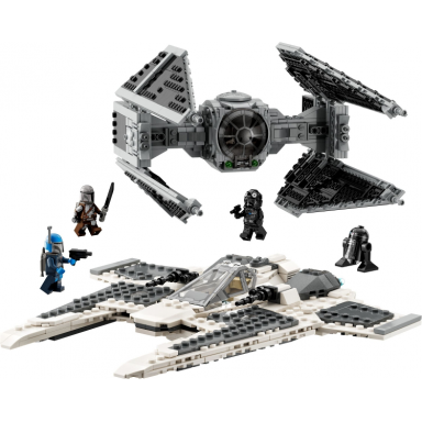 mandalorian fang fighter vs tie interceptor