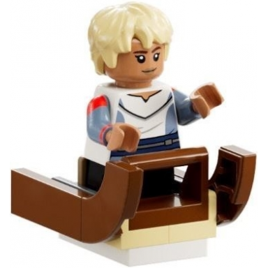advent calendar 2023 star wars day 1 - omega with sled
