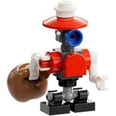 advent calendar 2023 star wars day 4 - pit droid in holiday outfit