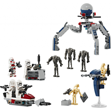 clone trooper battle droid battle pack