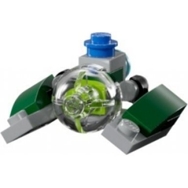 advent calendar 2024 star wars day 19 - yodas jedi starfighter