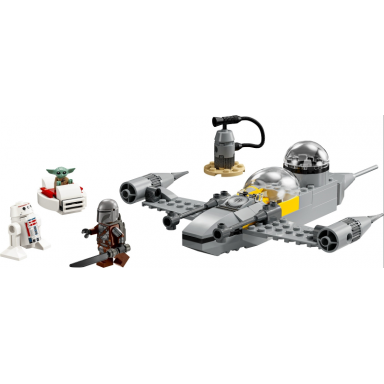 mando and grogus n-1 starfighter