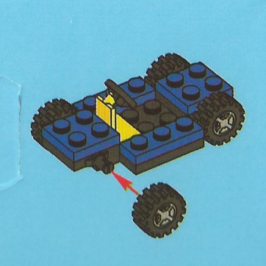 advent calendar 2011 city day 15 - police car base