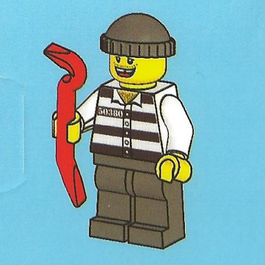 advent calendar 2011 city day 18 - robber with crowbar