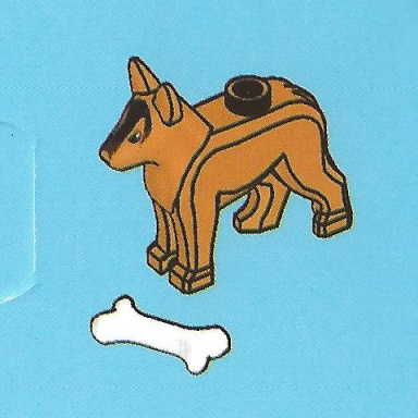 advent calendar 2011 city day 23 - dog with bone