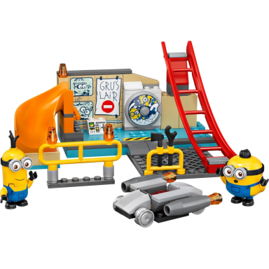 minions in grus lab