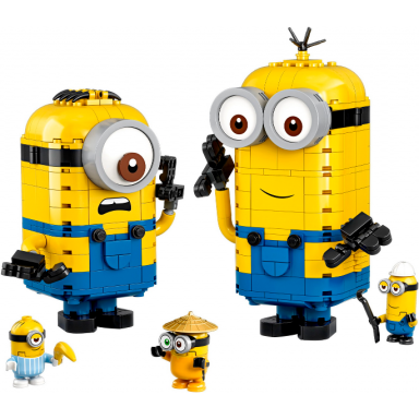 brick-built minions and their lair