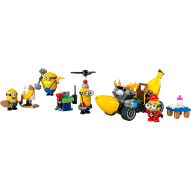 minions and banana car