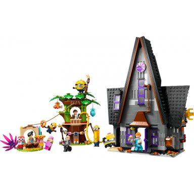 minions and grus family mansion