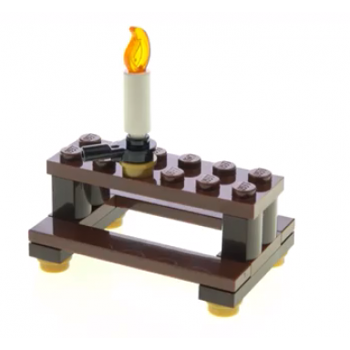 advent calendar 2019 harry potter day 11 - table with candle