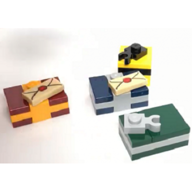 advent calendar 2019 harry potter day 22 - house gift boxes