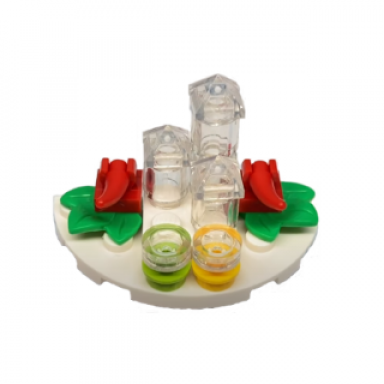 advent calendar 2020 harry potter day 18 - ice sculpture with food