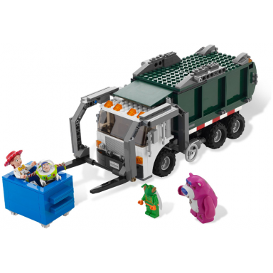 garbage truck getaway