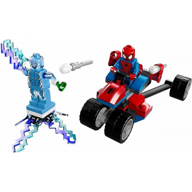 spider-trike vs electro