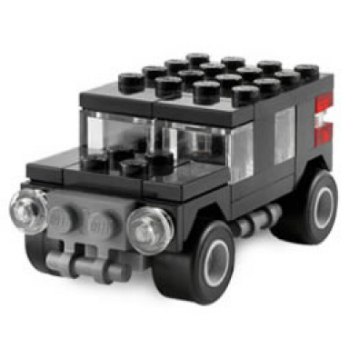 black suv polybag
