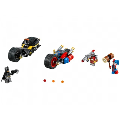 gotham city cycle chase