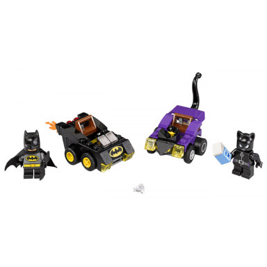 mighty micros: batman vs catwoman
