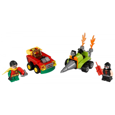 mighty micros: robin vs bane