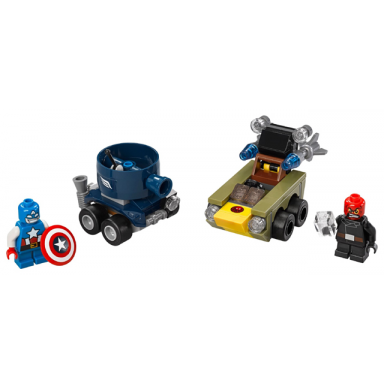mighty micros: captain america vs red skull