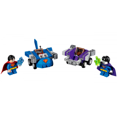mighty micros: superman vs bizarro