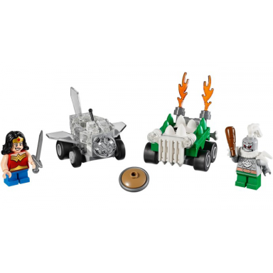 mighty micros: wonder woman vs doomsday