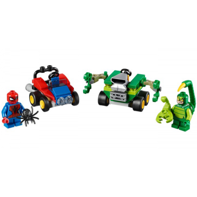 mighty micros: spider-man vs scorpion
