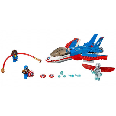 captain america jet pursuit