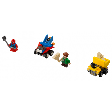 mighty micros: scarlet spider vs sandman
