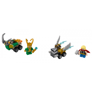 mighty micros: thor vs loki