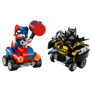 mighty micros: batman vs harley quinn