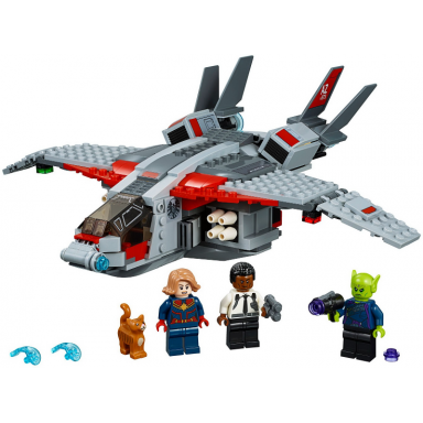 captain marvel and the skrull attack