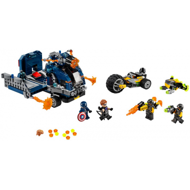avengers truck take-down