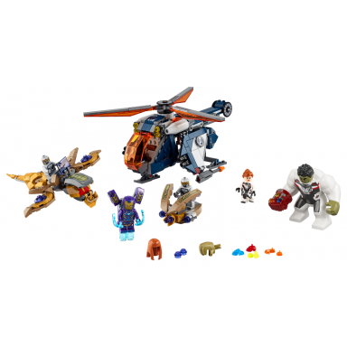 avengers hulk helicopter rescue