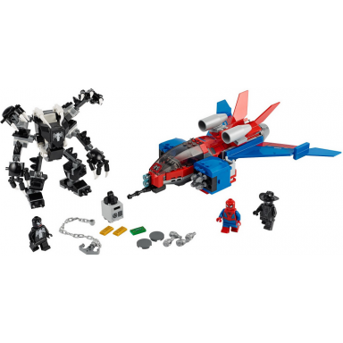 spiderjet vs venom mech