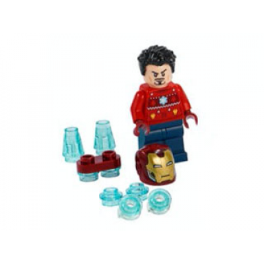 advent calendar 2021 super heroes the avengers day 1 - iron man in holiday sweater