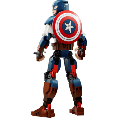 captain america construction figure