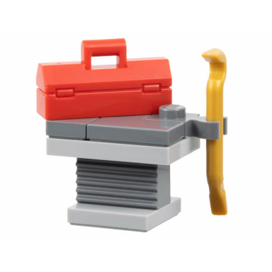 advent calendar 2023 super heroes avengers day 12 - workbench and toolbox