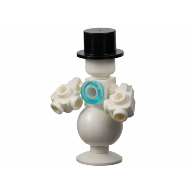 advent calendar 2023 super heroes avengers day 5 - iron man snowman with top hat