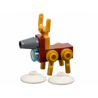 advent calendar 2023 super heroes avengers day 8 - iron man reindeer with snow piles