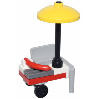 advent calendar 2024 super heroes spider-man day 6 - hot dog stand